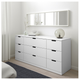Комод NORDLI IKEA 892.395.07 белый - изображение 1