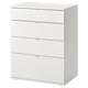 Комод на 4 ящика VIHALS IKEA 004.832.39 - изображение 1