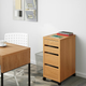 Комод MICKE IKEA 303.517.46 дуб 35х75 - зображення 3