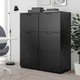 Комод GALANT 102x120 см IKEA 693.040.99 черный - изображение 2