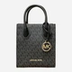 Сумка кросс-боди через плечо женская маленькая Michael Kors Mercer Extra-Small Logo 35T1GM9C07 Черная (194900696064) - изображение 1