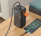 Зовнішній акумулятор BOROFONE BJ66 Magnifico 22.5W+PD20W fully compatible power bank (40000mAh) Black (6941991115141) - изображение 8