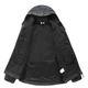 Чоловіча утеплена Куртка HWB SoftShell на флісі чорний мультикам розмір S - зображення 2