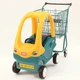 Покупательская тележка для супермаркета с детской машинкой DAMIX KID-CAR 110 S Б/У - изображение 1