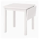 Стол со складной столешницей NORDVIKEN IKEA 503.687.17 белый - изображение 1