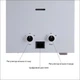 Колонка газовая дымоходная Thermo Alliance JSD20-10CLM 10 л White - изображение 5
