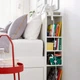 Ліжко з шухлядами і поличками BRIMNES IKEA 891.574.55 білий - зображення 3