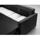 Диван 3-х местный FRIHETEN IKEA 203.411.35 черный - изображение 3