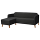 Диван 3-х местный LINANAS IKEA 905.122.42 темно-серый - изображение 1