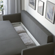 Диван 3-х местный HOLMSUND IKEA 595.169.40 темно-серый - изображение 4