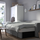 Диван розкладний BARSLOV IKEA 805.415.94 сіро-бежевий - зображення 4