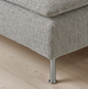 Диван 3-местный SODERHAMN IKEA 693.056.97 серо-бежевый - изображение 4
