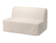 Диван 2-місний LYCKSELE MURBO IKEA 493.870.19 світло-бежевий - зображення 1