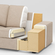 Диван 3-местный с шезлонгом KIVIK IKEA 994.405.90 серый/бежевый - изображение 7