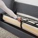 Раскладной угловой диван с шезлонгом VIMLE IKEA 695.452.49 серый - изображение 7