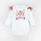 Праздничный комплект для девочки 3 в 1 боди Dexter`s с юбкой и повязкой joy to the world 74 см - изображение 2