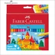 Фломастери круглі Faber-Castell Felt tip pen Castle 36 кольорів - изображение 1