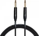 Кабель інструментальний Cascha CCA-G1BK3 (Advanced Line Guitar Cable, Black, 3 м) - зображення 1