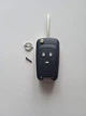 Корпус викидного ключа для Opel Astra Insignia Zafira Vektra Galakeys 3 кнопки лезо HU100 (15-39) - зображення 1