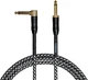 Кабель інструментальний Cascha CCP-G2ABK6 (Professional Line Guitar Cable, Tweed Black, 6 м) - зображення 1