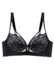 Женский кружевной бюстгальтер Soft Comfort (1584-75-02) Черный 75В No Brand - изображение 5