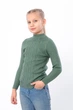 Джемпер для дівчинки NoBrand 110 Зелений (p-16018-184302) - изображение 2