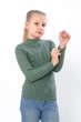 Джемпер для дівчинки NoBrand 110 Зелений (p-16018-184302) - изображение 3