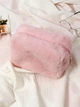 Плюшева Косметичка ANbeauty Пухнаста 18х9х10 см Pink (AN0103002) - зображення 3