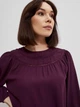 Блузка женская Moodo Z-KO-3930 46 Фиолетовая (5904152348469) - изображение 5