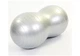 М'яч для фітнесу EasyFit Peanut 45х90 см сірий (фітбол горіх-арахіс) (EF-3022-GY) - зображення 1