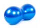 Мяч для фитнеса EasyFit Peanut 45х90 см синий (фитбол орех-арахис) (EF-3022-BL) - изображение 1