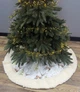 Юбка под елку X-mas Big Deer Ø 130 см белая - изображение 1