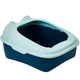 Туалет для котів з лопаткою Taotaopets 268802 Лоток для котів 40*30*20 cm Blue - зображення 5