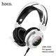 Навушники з мікрофоном Hoco W110 Resource gaming (гарнітура, ігрові, AUX 3,5mm + USB) - Білий - зображення 1