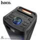 Портативная колонка-караоке Hoco DS41 (беспроводная колонка, Bluetooth, подсветка, 40 Вт, USB, FM, AUX, пульт управления) - Черный - изображение 2
