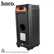 Портативная колонка-караоке Hoco DS41 (беспроводная колонка, Bluetooth, подсветка, 40 Вт, USB, FM, AUX, пульт управления) - Черный - изображение 3