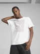 Футболка хлопковая длинная мужская Puma Graphics Wording Tee 68482502 S White (4067983343643) - изображение 1