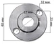Фланець VJ Parts для дискової пилки Фіолент ПД4-54 10*12*40 ІДФР711445002-02І, арт.bol401 - зображення 5