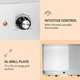 Електричний гриль Klarstein Grillmeile 4400 професійний - изображение 5