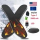 Устілки з підігрівом та потужним акумулятором на пульту "Inkon premium turbo 2600 ortholite led" fast charging 3A, розмір L 41-46 - зображення 1