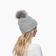 Шапка с помпоном мериноса женская NALINA 865-008 LuckyLOOK OneSize Серый - изображение 3