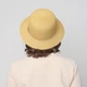 Шляпа женская с маленькими полями LuckyLOOK 844-033 One size Желтый - изображение 3