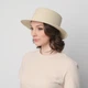 Шляпа женская канотье LuckyLOOK 817-815 One size Бежевый - изображение 1