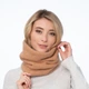 Баф жіночий AMBER 715-166 LuckyLOOK 27х28 Бежевий - зображення 3