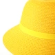 Шляпа женская LuckyLOOK со средними полями 818-010 One size Желтый - изображение 4