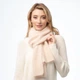 Шарф женский JUDYT 225-633 LuckyLOOK 26х165 Бежевый - изображение 5