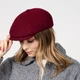 Кепка восьмиклинка женская LuckyLOOK One Size Бордовый Элла 610-620 - изображение 5