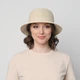 Шляпа женская с маленькими полями LuckyLOOK 844-019 One size Бежевый - изображение 5