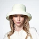 Шляпа со средними полями женская LuckyLOOK Gloria One Size Белая (818-041) - изображение 3