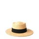Шляпа порк-пай мужская рафия ESME 844-149 LuckyLOOK One Size Желтый - изображение 3